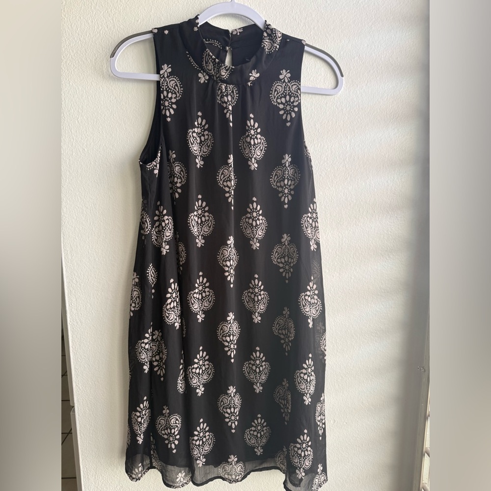 Tommy Hilfiger Black Dress with Pattern